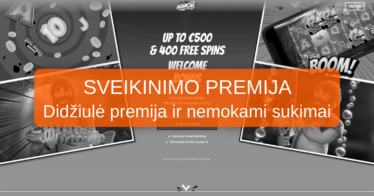 Amok Casino Lietuvoje